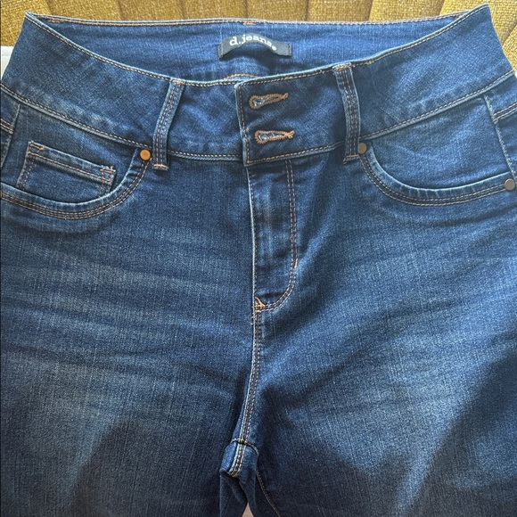d. jeans Dark Blue Ankle Jeans - Picture 6 of 6